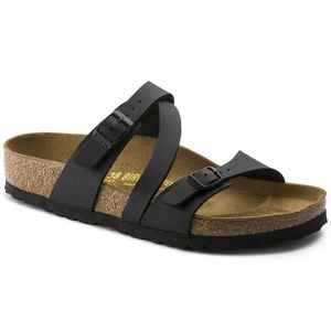 NEW Birkenstock Salina Black Womens Sandal